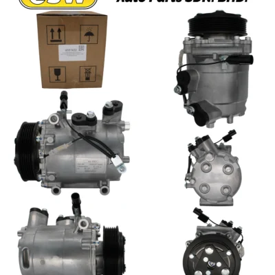 COMPRESSOR (OG) PROTON PREVE/SAGA FLX 6PK SANDEN 3487 TO SEIKOSEIKI