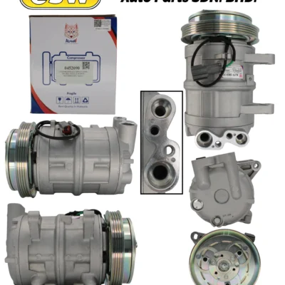 COMPRESSOR (C) NISSAN UD RG 24V 4PK ZEXEL (2 SCREW) REVERSE PIPE 'AlphaV