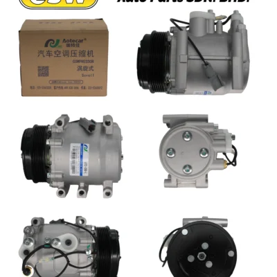 COMPRESSOR (OG) MITSUBISHI CANTER FUSO 2002 MSC90T 5 LEG 24V 6PK 'AOTECAR ATC-086-E