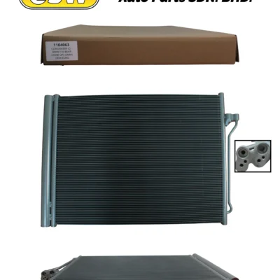 CONDENSER (C) BMW F10 BEHR (HOSE UP) (5MM) 'OEM EURO