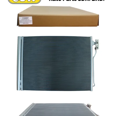 CONDENSER (C) BMW F10 VALEO 814192 (HOSE FACING ENGINE) (5MM) 'OEM EURO