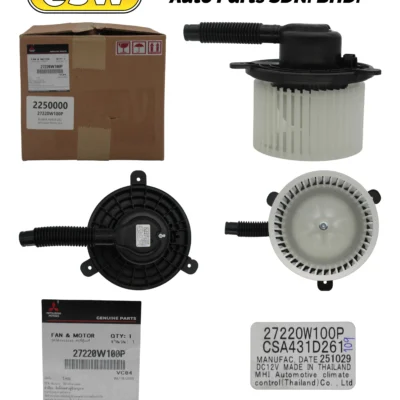 BLOWER MOTOR (OG) MITSUBISHI TRITON 2016 27220W100P