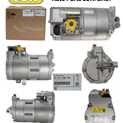 COMPRESSOR (OG) BMW F30/F45/X5 F15/G30/G20/I8/MINI COOPER F60 HYBRID 64529496106 HANON/MAHLE