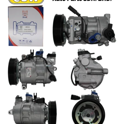 COMPRESSOR (C) AUDI Q7/A6/A7 2017 3.0 6SAS14C 130MM 6PK DENSO DCP02123/8060/1512 'AlphaV