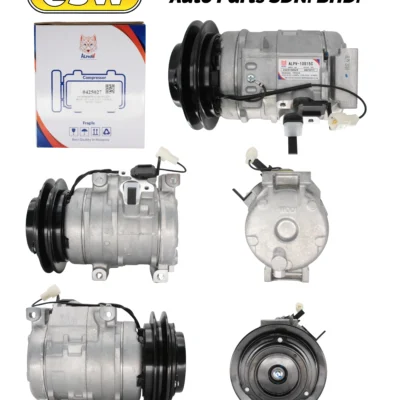 COMPRESSOR (C) HINO LEFT 10S15C 12V 1A (PULLEY MIDDLE) DENSO 'AlphaV   CODE:0528117...